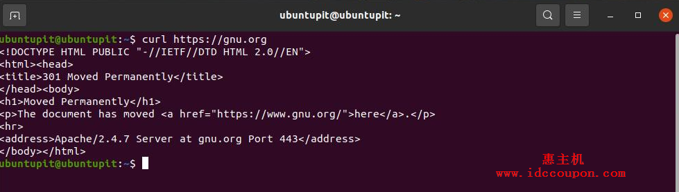 cURL浏览HTTP站点
