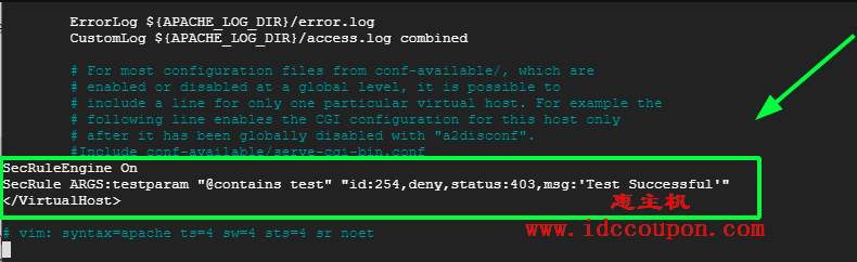 在 Ubuntu上测试ModSecurity