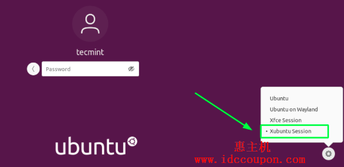 在 Ubuntu中选 Xubuntu环境
