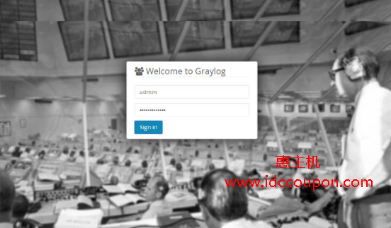 Graylog用户登录