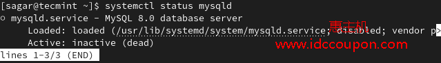 检查MySQL状态