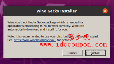 Wine Gecko安装程序