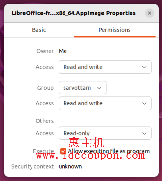 LibreOffice应用图像权限