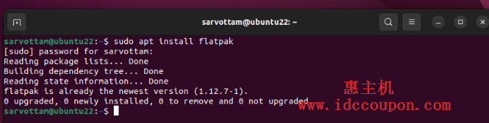在Ubuntu中安装Flatpak