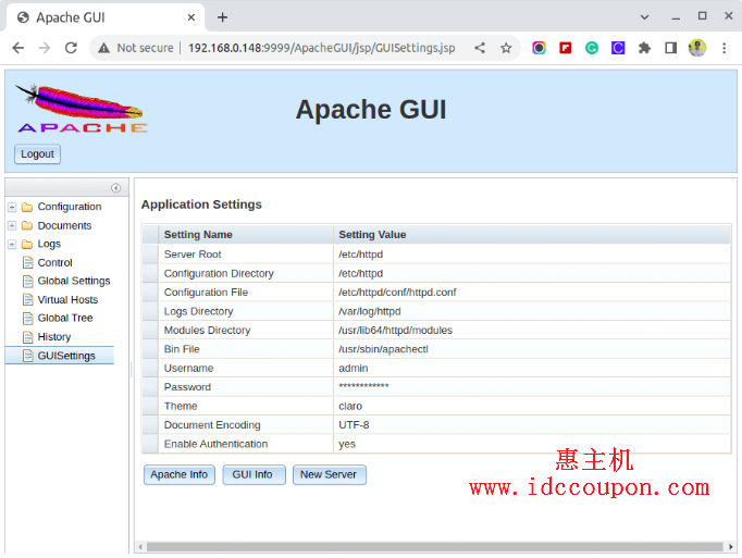 Apache服务器设置