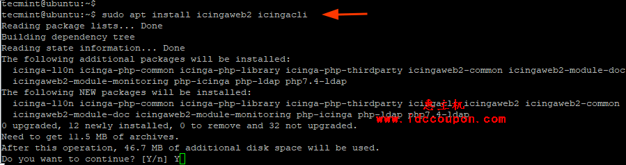 在Ubuntu中安装IcingaWeb2