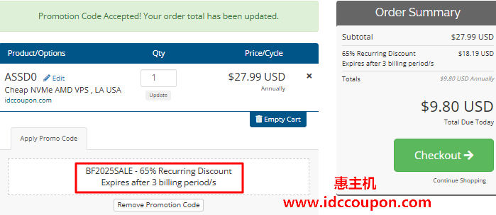 HostDare美国VPS促销