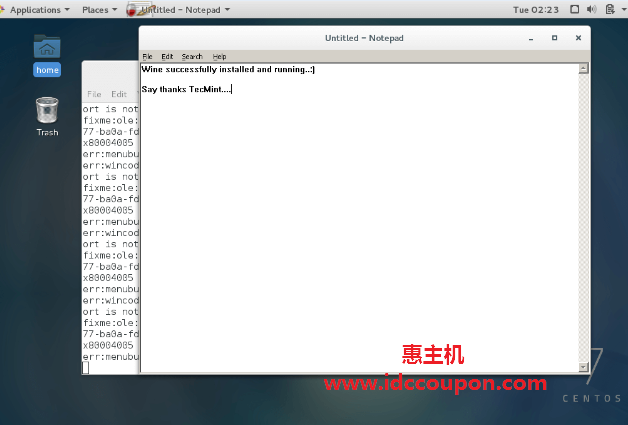Wine在Linux上运行Windows程序