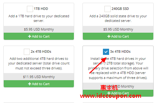 RepriseHosting 12TB硬盘