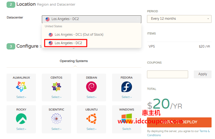 CloudCone美国VPS促销