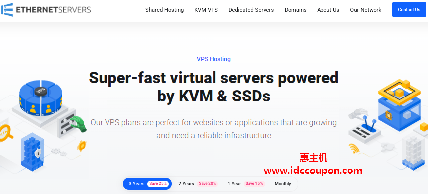 EthernetServers官网升级