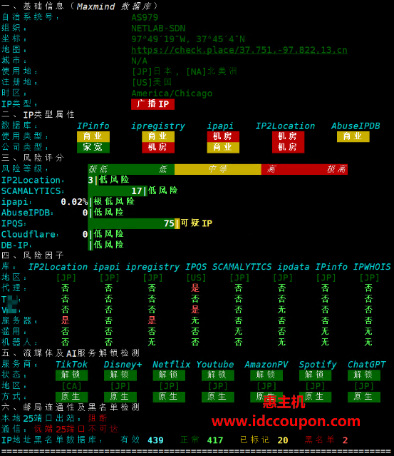 IP质量检测