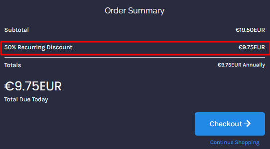 RareCloud优惠促销