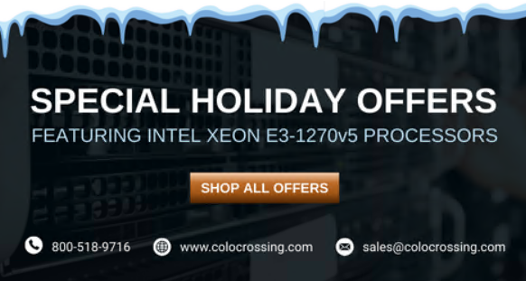 ColoCrossing圣诞节促销