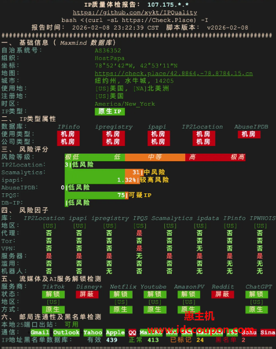 IP质量体检报告