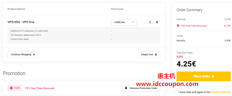 AvaHosting优惠促销