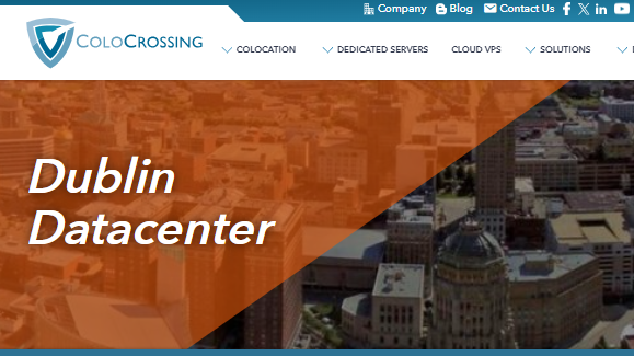 ColoCrossing补货爱尔兰VPS 1Gbps带宽/20T流量年付$22起-惠主机