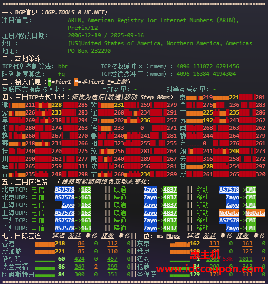 IPv6网络质量体检报告