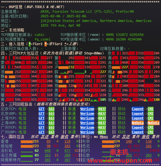 IPv6网络质量检测