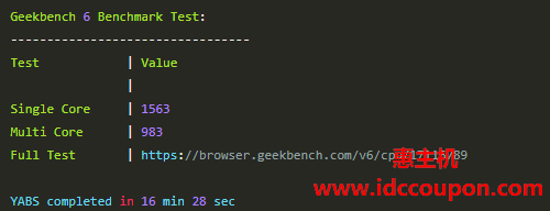 Geekbench 6跑分测试