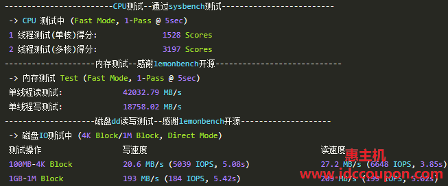 硬件性能综合测试