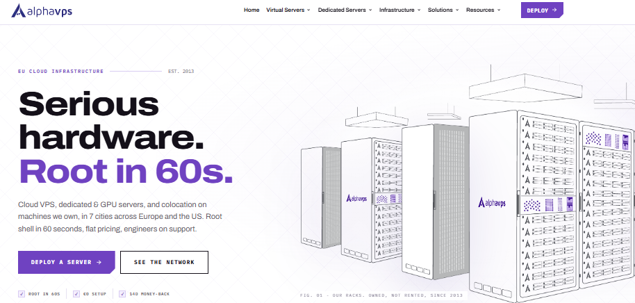 AlphaVPS：AMD+大硬盘VPS促销，€1.25/月起，KVM构架，10Gbit端口，洛杉矶/索非亚/纽伦堡节点可选-惠主机