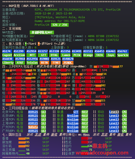 网络质量检测报告
