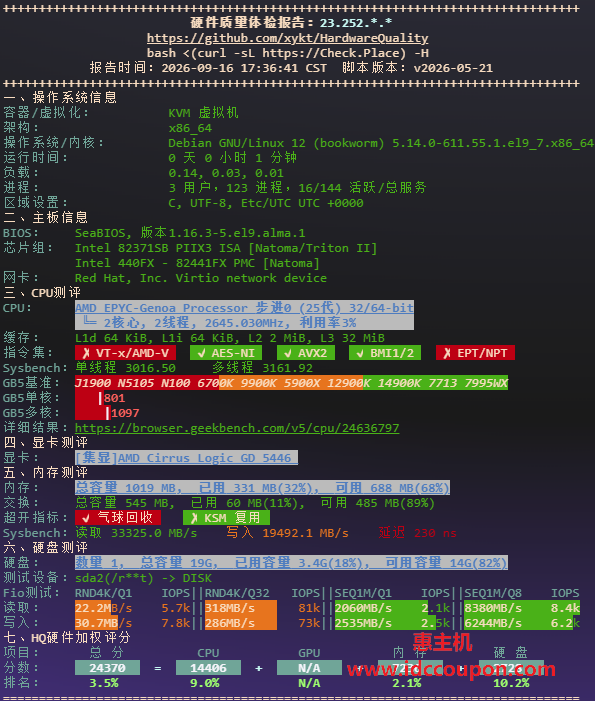 硬件质量体检报告