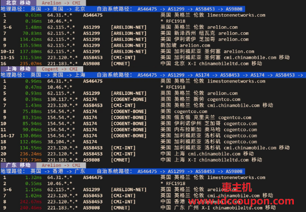 移动回程路由