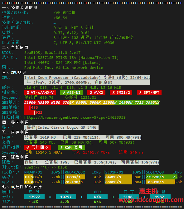 硬件质量体检报告